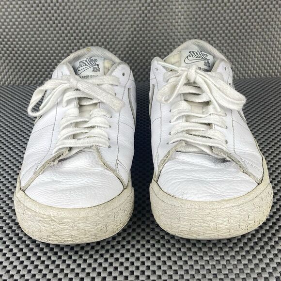 Nike SB Blazer Low x NBA Mens Shoes Size 8 White Leather Low Top Logo Lace Up main image 11